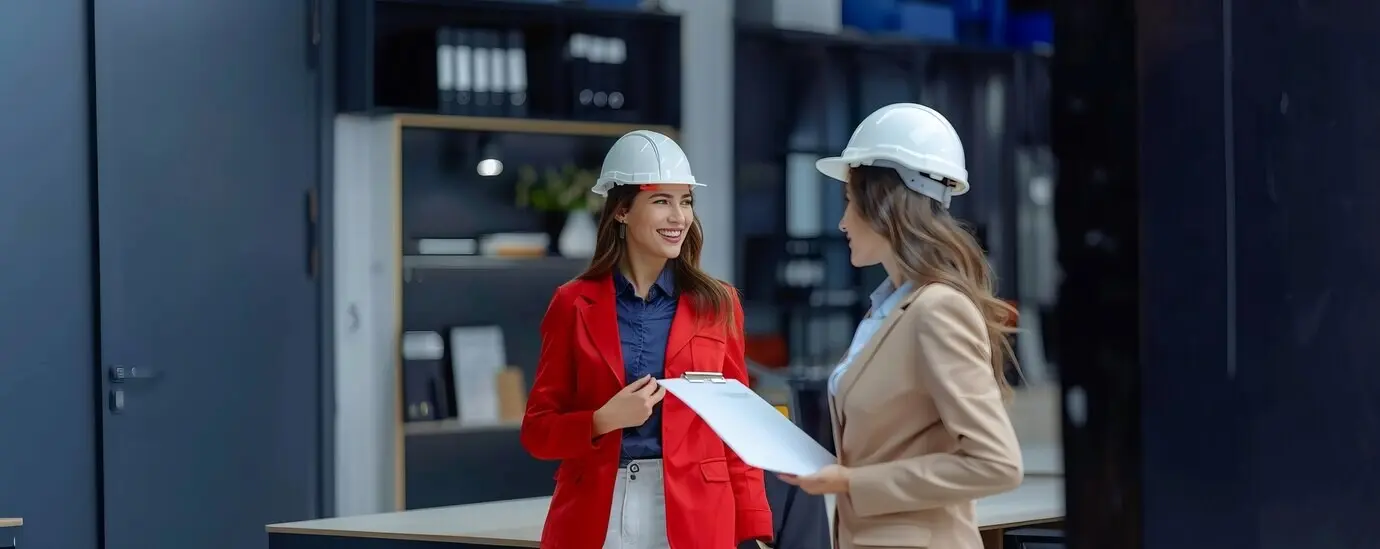 Ingenieurinnen bei der Arbeit